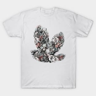 Flowers and Plants Vintage Pattern T-Shirt
